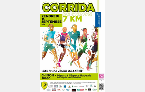 Corrida de Chinon 13 septembre 2024