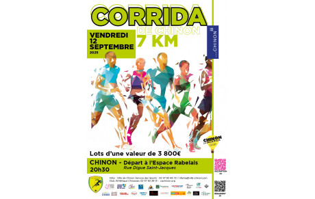 Corrida de Chinon 12 sept 2025